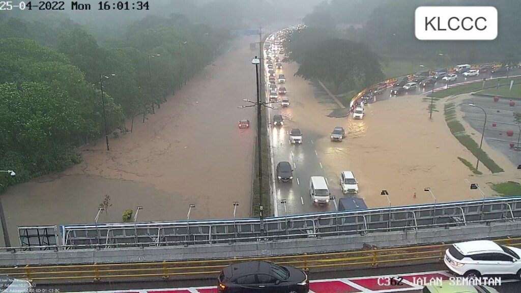 banjir kuala lumpur jalan semantan