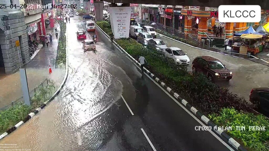 banjir kuala lumpur jalan tun perak