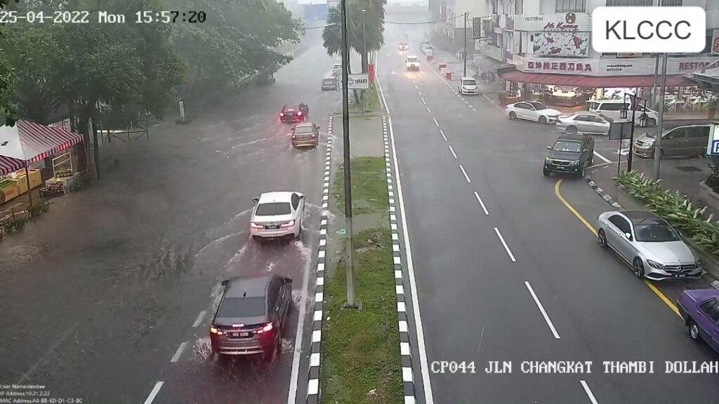 banjir kuala lumpur jalan cangkat thambi
